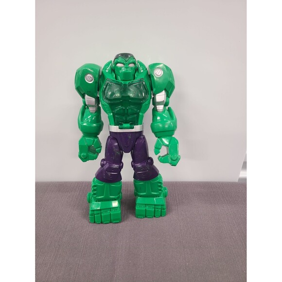 Playskool 2015 Heroes Marvel Super Hero Adventures HULK Mech Armor - Picture 1 of 8